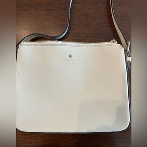 Kate Spade barely off white purse